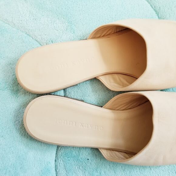 Jenni Kayne Olympia Ivory Mules size 5 - Picture 6 of 11